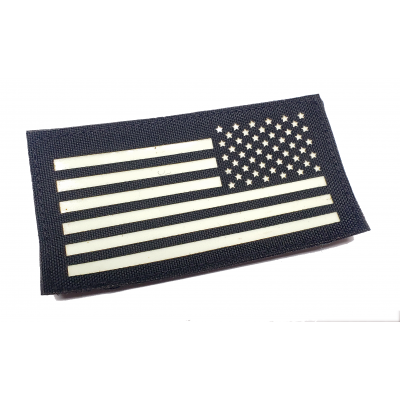 US Flag Patch, Glow-in-the-Dark