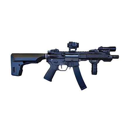 Optics, flashlight & Accessories are shown for demonstration purposes only and are not included.
